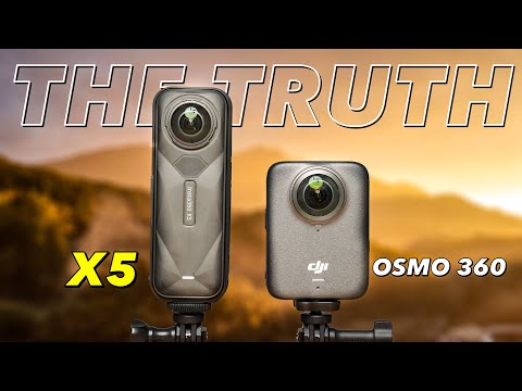 DJI Osmo 360 vs Insta360 X5 - THIS Is The Best 360 Camera