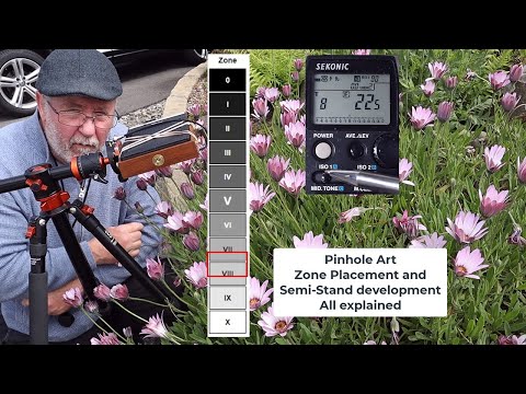 Pinhole Photography, Spot metering and Semi-Stand Development.