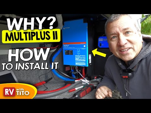 Installing the Victron Multiplus II Inverter to Power our 50A RV Off-Grid | RV With Tito DIY