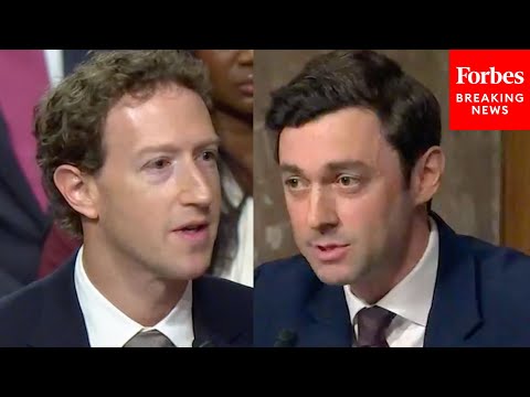'Do You Want Kids To Use Your Platform More Or Less?': Jon Ossoff Grills Meta CEO Mark Zuckerberg