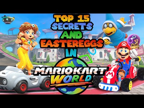 Top 15 Secrets and Eastereggs in Mario Kart World