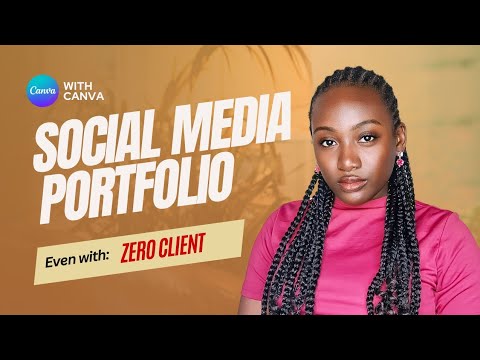 How To Create Your Social Media Manager Portfolio For Beginners With No Experience