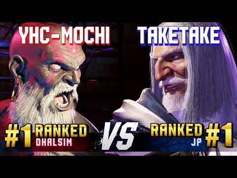 SF6 ▰ YHC-MOCHI (#1 Ranked Dhalsim) vs TAKETAKE-PIANO (#1 Ranked JP) ▰ High Level Gameplay