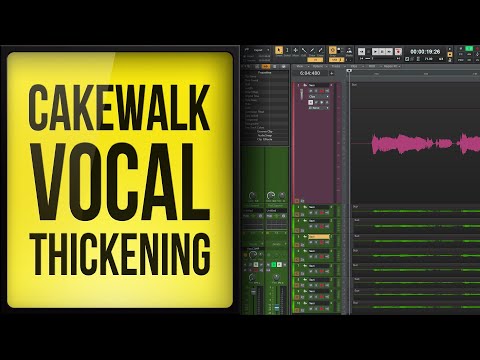 Vocal Thickening Trick in Cakewalk by Bandlab