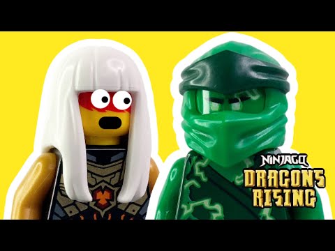 Lloyd vs Harumi LEGO Ninjago Dragons Rising Animation