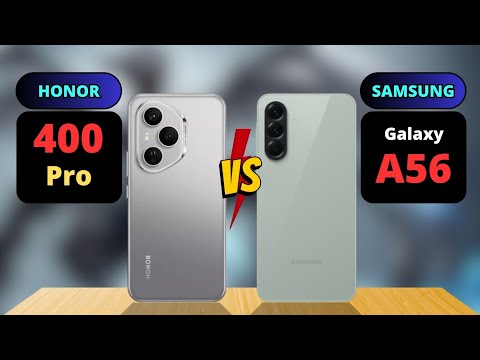 Honor 400 Pro vs Samsung Galaxy A56 Comparison