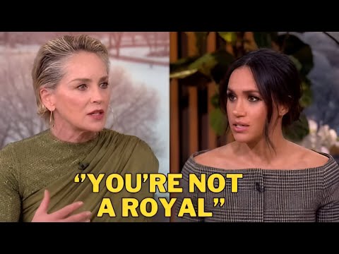 Sharon Stone HUMILIATES Meghan Markle On The View After Heated Clash