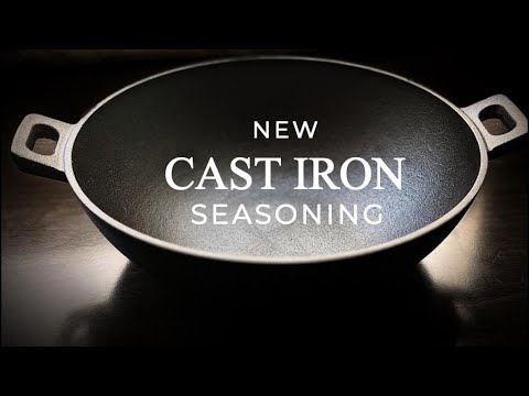 New Cast Iron Cookware Seasoning in 30 Minutes | Quick Way to Season a New Cast Iron Cookware