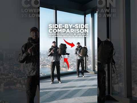 Lowepro ProTactic 450 AW MK II + III comparison 🎒(ULTIMATE UPGRADE?)