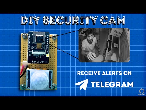 ESP32-CAM Security System EXPOSED: Motion Detection + Phone Alerts Tutorial