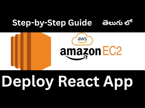 AWS EC2 || Deploy React App on AWS EC2 Instance | Full Tutorial in Telugu