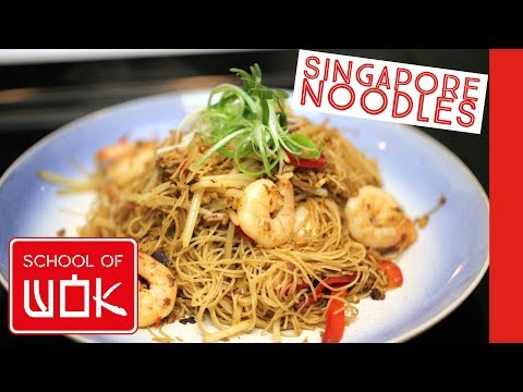 Delicious Singapore Noodles Stir Fry Recipe!