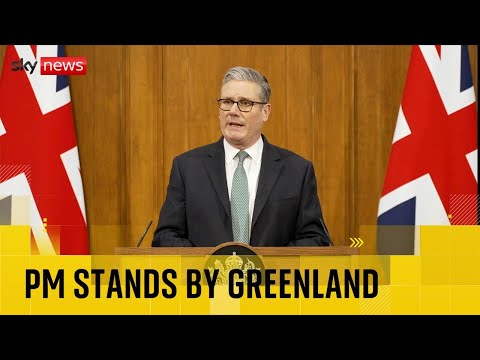 Starmer addresses nation after Trump's tariff threats over Greenland