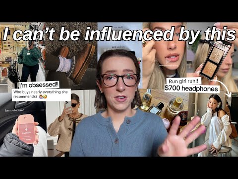 10 things influencers could not influence me to buy