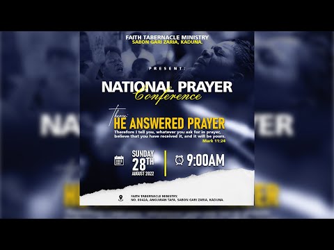 Church Flyer Design | National Prayer Conference | Photoshop Tutorial