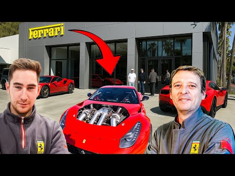 FERRARI asked to see my 1,300 HP Ferrari F12 twin turbo! *SHOCKING REACTION*