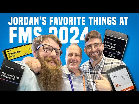 FMS 2024: 100DWPD NVMe, and SSD's with Freakin Lasers!?!?