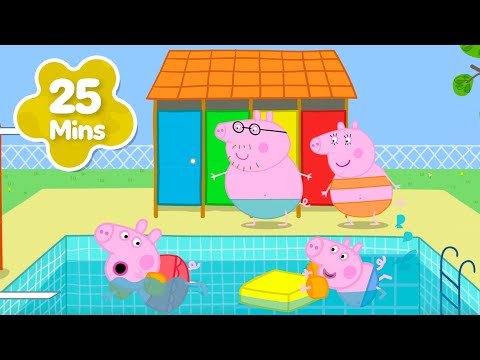 Peppa Wutz Schwimmen mit Schorsch🐽💦 | Peppa Pig Deutsch | Cartoon für Kinder | Ganze Folge 25 Min