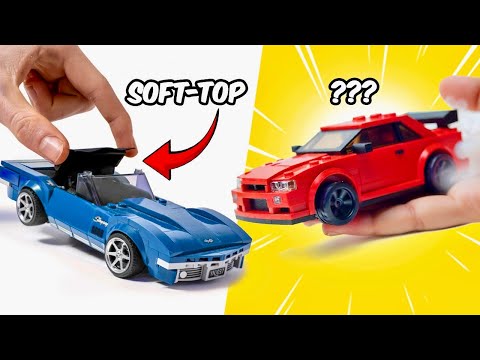 SECRET LEGO Cars With HIDDEN Features...