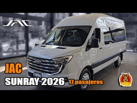 ¿Es tan buena como dicen? Van JAC Sunray 17 pasajeros 2026 (Review HONESTA) 🇲🇽