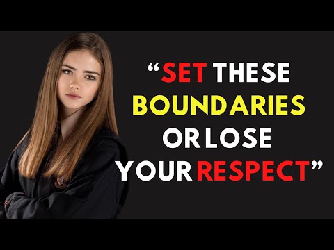 7 Boundaries Men MUST Set Early or She’ll Walk All Over You | Female Psychology