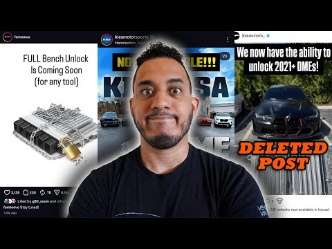 The BMW DME Unlock Situation is CRAZY!