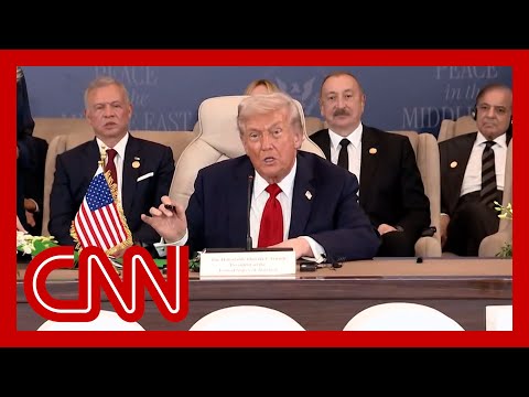 Trump: 'historic dawn of a new Middle East' as world leaders sign Gaza ceasefire deal