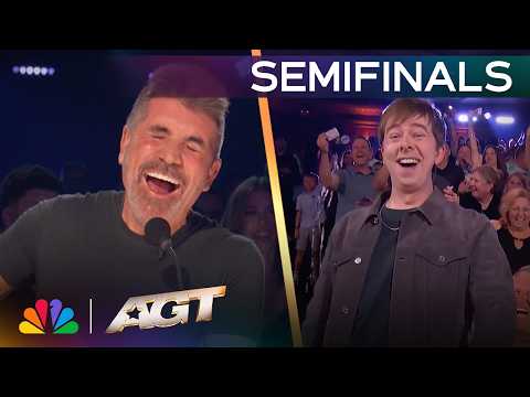 Chris Turner Takes The BIGGEST Risk Of His Improv Rapping Career LIVE on TV! | AGT 2025