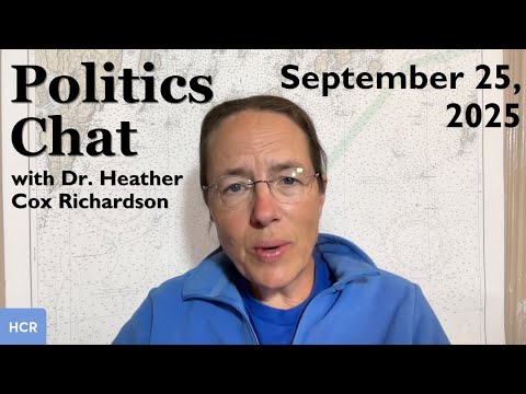 Politics Chat, September 25, 2025