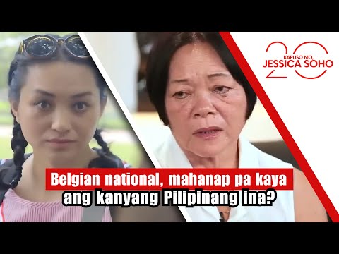 Belgian national, mahanap pa kaya ang kanyang Pilipinang ina? | Kapuso Mo, Jessica Soho