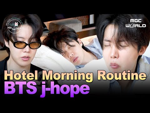 [ENG/JPN] How J-Hope Starts His Day at a Hotel–Toast, Timing, and Style#BTS #morningroutine #bangkok