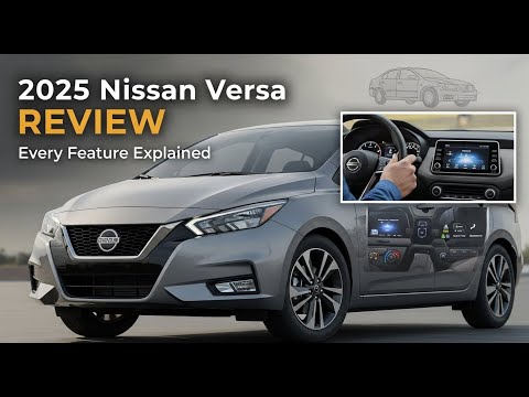 2025 Nissan Versa Review  The Budget Car No One Expected to Be This Good