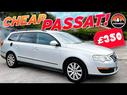 I BOUGHT A CHEAP VW PASSAT FOR £350!