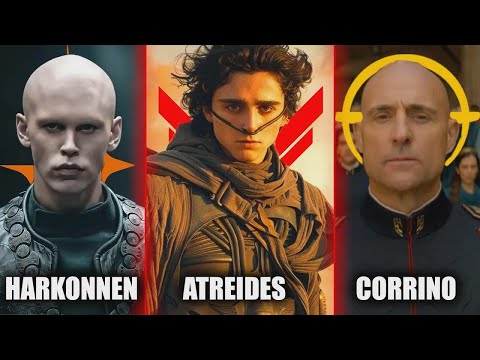 DUNE: Every House Explained (Atreides, Harkonnen & More)