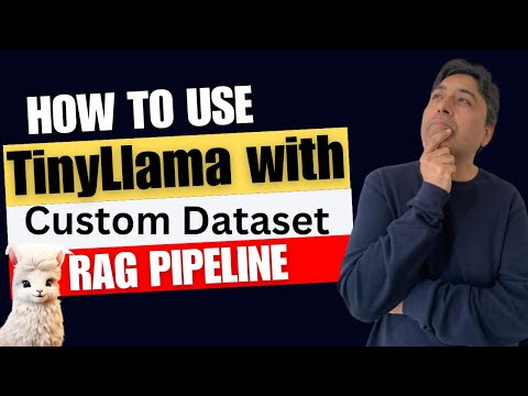 TinyLlama with Custom Dataset Locally Using RAG Easily