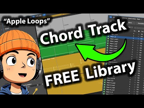 Make Chord Progressions with this FREE Apple Loop Chord Library and seamless Chord Track Integration
