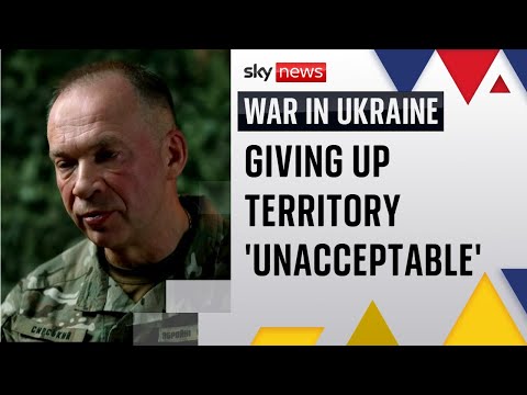 Exclusive interview: Ukraine's top general on fighting Russia, drone swarms and not giving up land