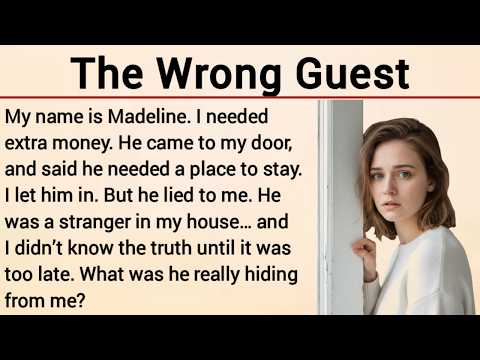 Learn English Through Story Level 3 | Graded Reader Level 3 | English Story | The Wrong Guest