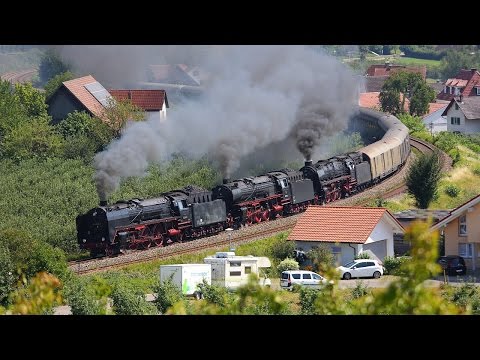 IGE Deutschlandrundfahrt 2015 - Dreifachtraktion BR 01 am 8.8.2015