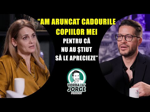 Elvira Deatcu: „Cel mai greu lucru ca parinte e sa accepti ca nu mai ai control.” 🎙️ VORBA LU' JORGE