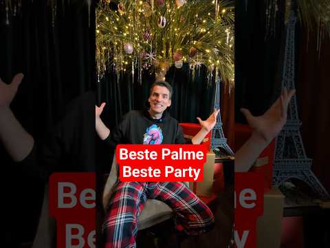 Die Weihnachtspalme ist das größte Glück!