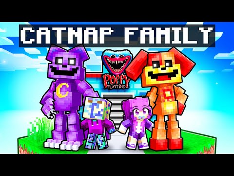 Having a CATNAP FAMILY In Minecraft!