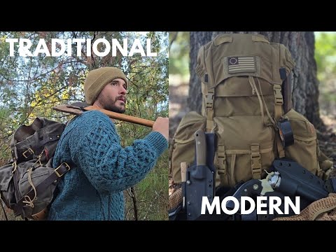 Traditional vs. Modern Bushcraft Kit!