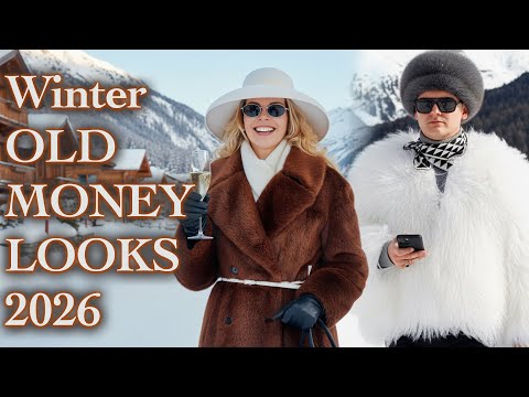 The Best Old Money Looks 2026: Quiet Luxury Street Fashion. The Trendiest Winter Outfits
