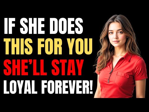 If She Does This for You, She’ll Stay Loyal FOREVER! (Watch Before Its Too Late) Female Psychology