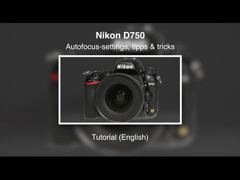 Nikon D750 – Autofocus-Settings – Tips & Tricks – Tutorial (English)