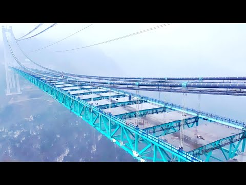 贵州 “世界第一高桥”花江峡谷大桥今日合龙