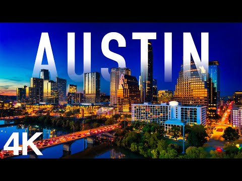 3 Hours Flying Over Austin 4K | Aerial Views of the Texas Capital’s Iconic Sights | Cinematic Music