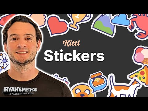 How To Design Print on Demand Stickers Using Kittl - The Quick and Easy way!
