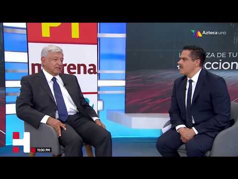 AMLO en entrevista con Javier Alatorre